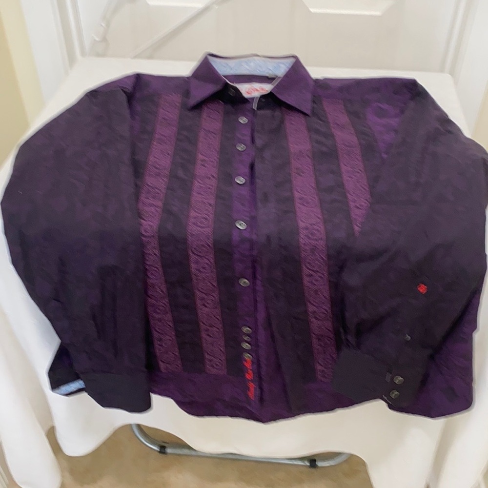 Robert Graham big and tall men shirt
